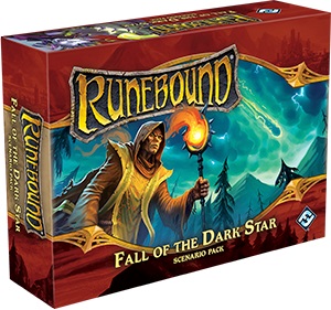 Runebound 3th Scenario Pack: Fall of the Dark Star (Bordspellen), Fantasy Flight Games
