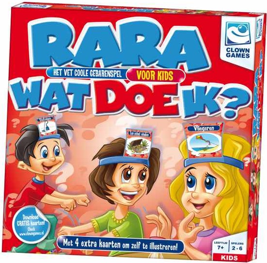 RaRa Wat doe Ik Voor Kids (Bordspellen), Clown Games