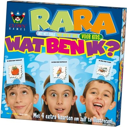 RaRa Wat ben Ik Voor Kids (Bordspellen), Clown Games