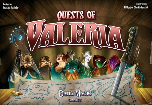 Quests of Valeria (Bordspellen), Daily Magic Games