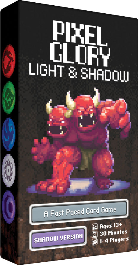 Pixel Glory Light and Shadow: Shadow Version (Bordspellen), Zafty Games