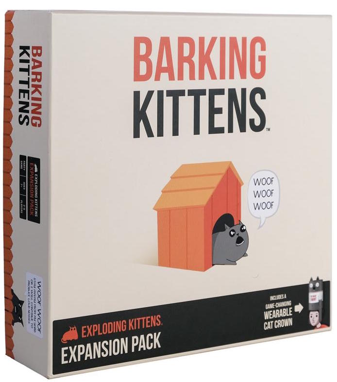 Exploding Kittens Uitbreiding: Barking Kittens (ENG) (Bordspellen), Exploding Kittens 