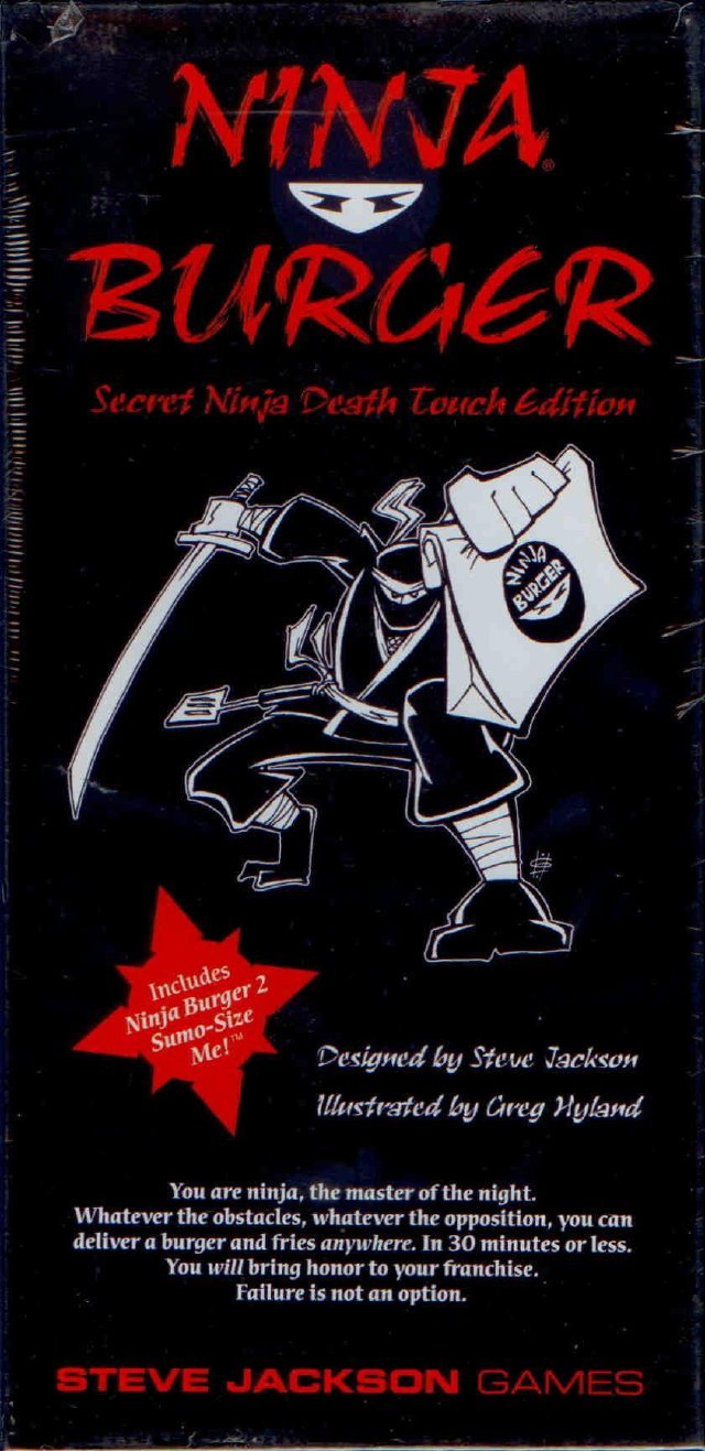 Ninja Burger DeLuxe (Bordspellen), Steve Jackson Games