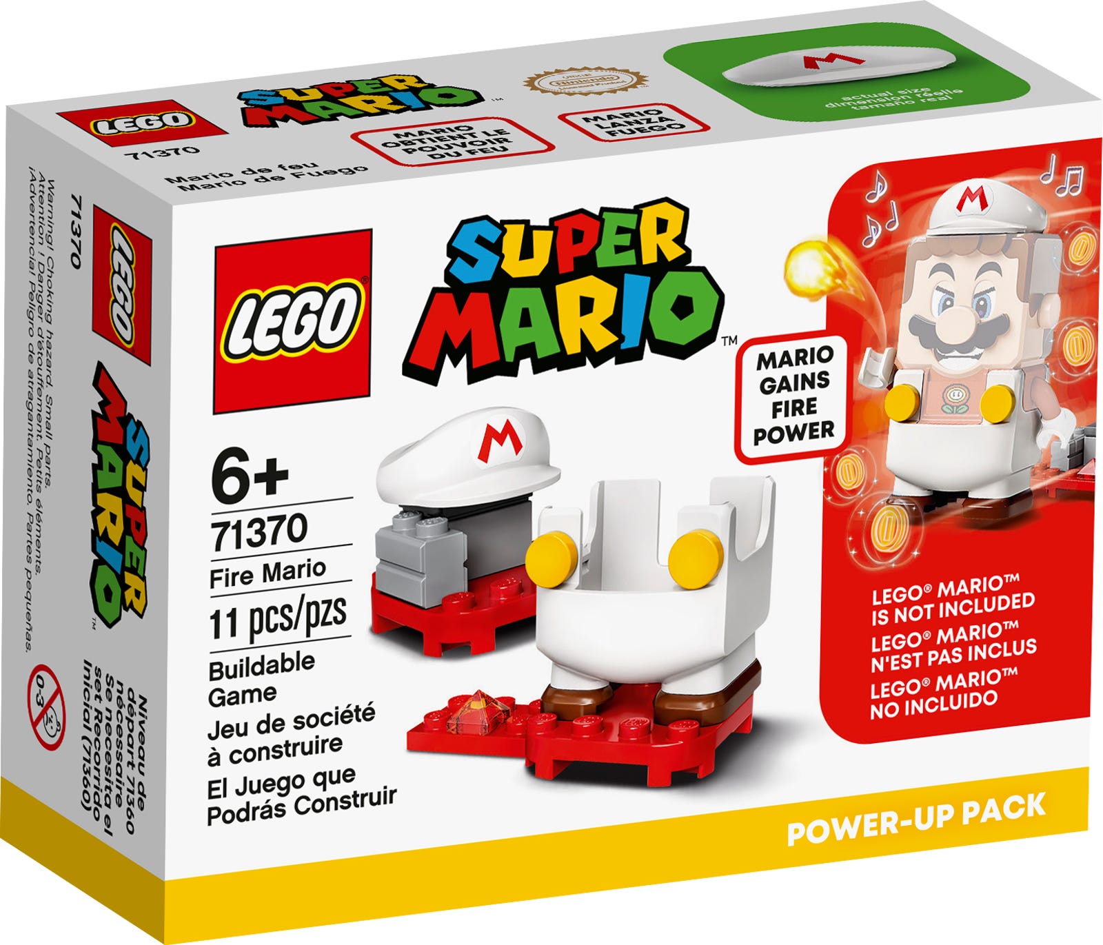 Boxart van Vuur Mario Power-up Pakket (Super Mario Avonturen) (71370) (SuperMario), Super Mario Avonturen