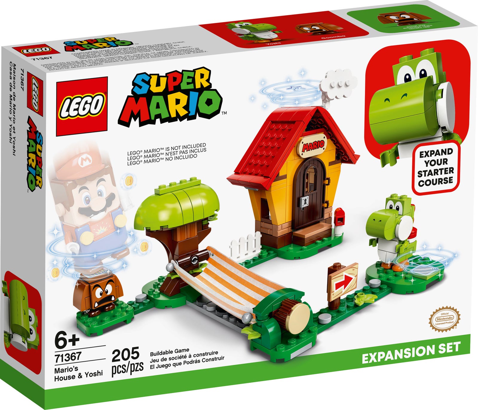 Boxart van Mario`s Huis & Yoshi (Super Mario Avonturen) (71367) (SuperMario), Super Mario Avonturen