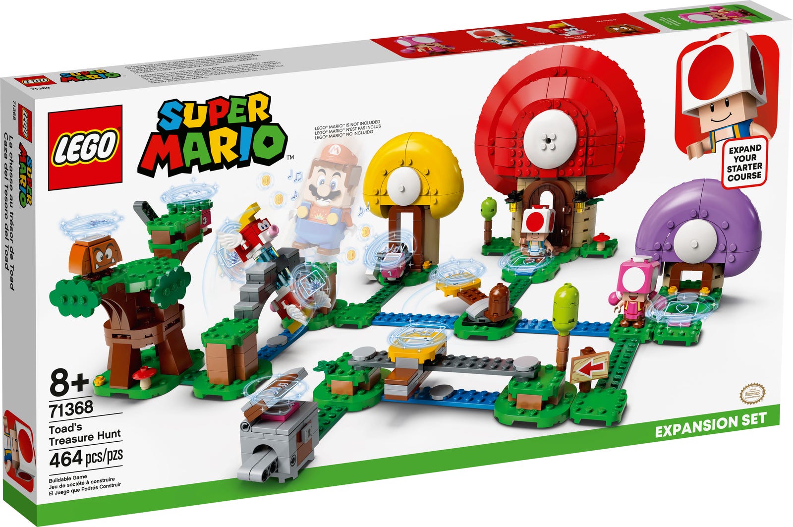 Boxart van Toads Schattenjacht (Super Mario Avonturen) (71368) (SuperMario), Super Mario Avonturen
