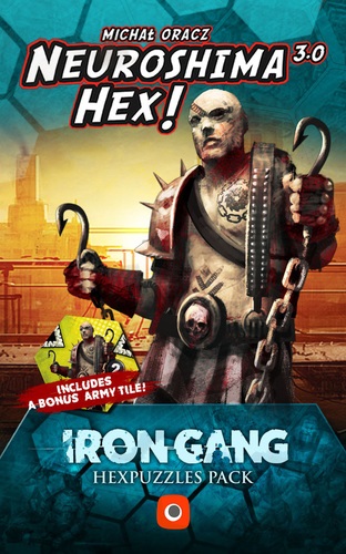Neuroshima Hex 3.0 Uitbreiding: Iron Gang Hexpuzzles Pack (Bordspellen), Portal Games