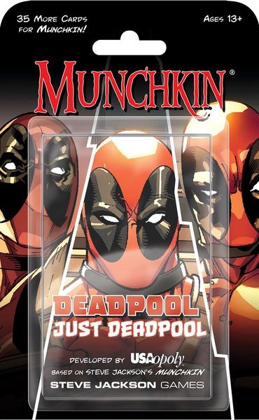 Munchkin X-Man Uitbreiding: Booster: Deadpool Just Deadpool (Bordspellen), Steve Jackson Games