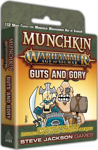 Munchkin Warhammer Age of Sigmar Uitbreiding: Guts and Gory (Bordspellen), Steve Jackson Games