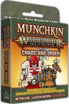 Munchkin Warhammer Age of Sigmar Uitbreiding: Chaos and order (Bordspellen), Steve Jackson Games