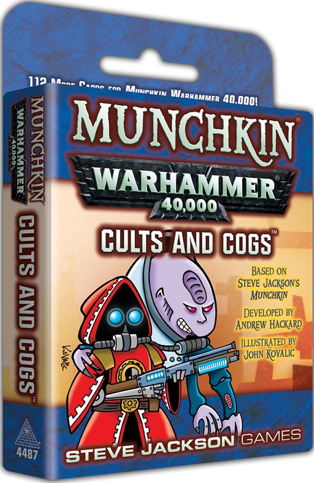 Munchkin Warhammer 40.000 Uitbreiding 4: Cults and Cog (Bordspellen), Steve Jackson Games