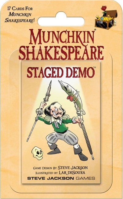 Munchkin Shakespeare Uitbreiding: Staged Demo Booster (Bordspellen), Steve Jackson Games