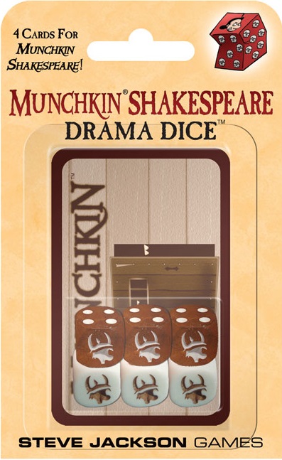 Munchkin Shakespeare Uitbreiding: Drama Dice (Bordspellen), Steve Jackson Games