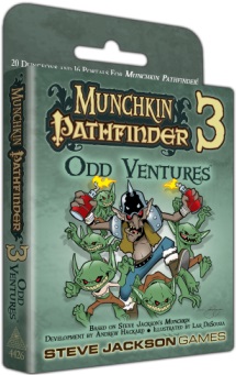 Munchkin Pathfinder 3 Uitbreiding: Odd Ventures (Bordspellen), Steve Jackson Games