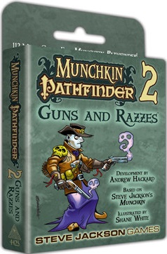 Munchkin Pathfinder 2 Uitbreiding: Guns and Razzes (Bordspellen), Steve Jackson Games