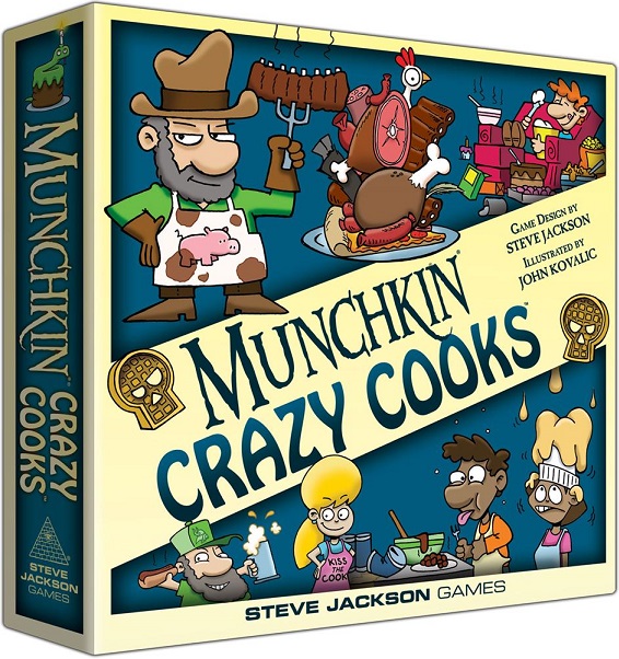 Munchkin Crazy Cooks Deluxe (Bordspellen), Steve Jackson Games