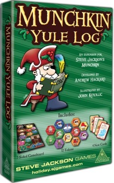Munchkin Uitbreiding: Christmas Gameboard: Yule Log (Bordspellen), Steve Jackson Games