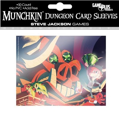 Munchkin Card Sleeves Dungeon (50) (Bordspellen), Steve Jackson Games