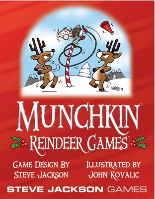 Munchkin Mini-Uitbreiding: Reindeer Games (Bordspellen), Steve Jackson Games