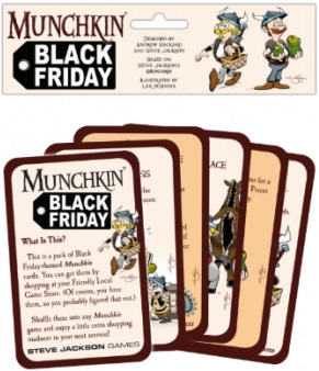 Munchkin Mini-Uitbreiding: Black Friday (Bordspellen), Steve Jackson Games