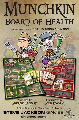 Munchkin Uitbreiding: Board of Health (Bordspellen), Steve Jackson Games