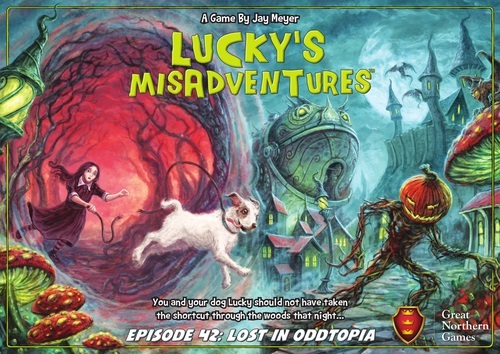 Lucky's Misadventures: Lost in Oddtopia (Bordspellen), Great Northern Games