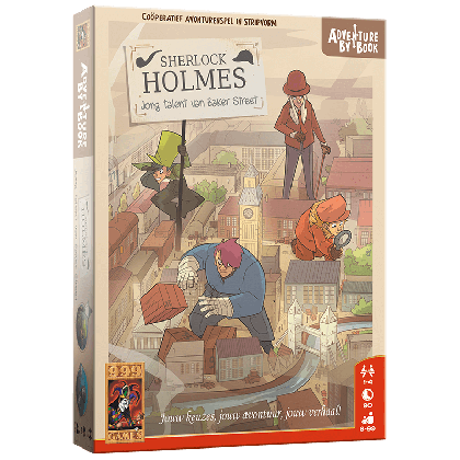 Adventure By Book: Sherlock Holmes - Jong Talent van Baker Street (Bordspellen), 999 Games