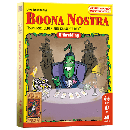 Boonanza Uitbreiding: Boona Nostra (Bordspellen), 999 Games