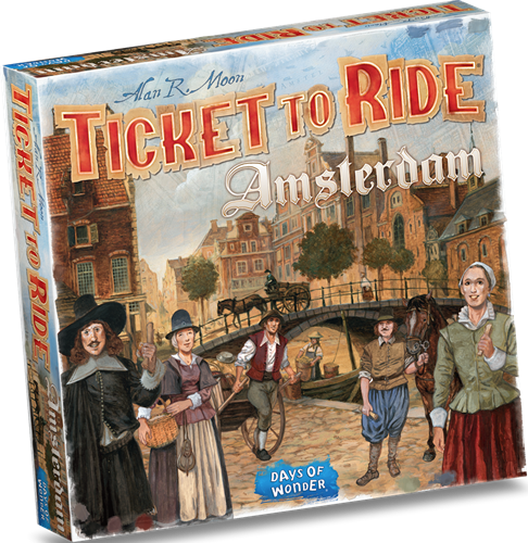 Ticket to Ride: Amsterdam (Bordspellen), Days of Wonder