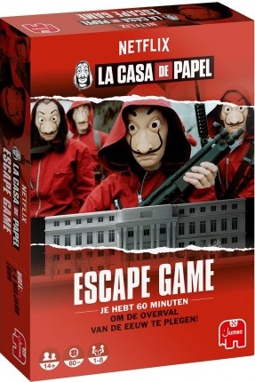 La Casa de Papel Escape Game (Bordspellen), Jumbo