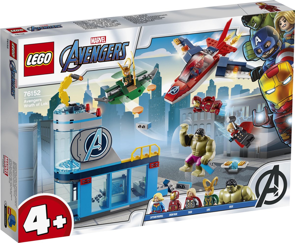 Boxart van Avengers 4+ Wraak van Loki (Marvel Super Heroes) (76152) (Marvel), Marvel Super Heroes