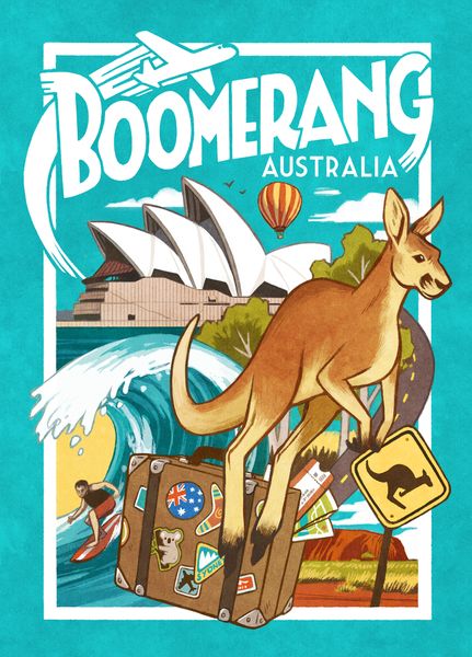 Boomerang: Australia (Bordspellen), Matagot