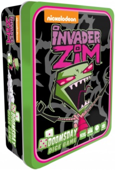 Invader Zim Doomsday Dice Game (Bordspellen), IDW Games