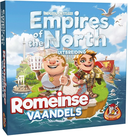 Imperial Settlers Empires of the North Uitbreiding: Romeinse Vaandels (Bordspellen), White Goblin Games