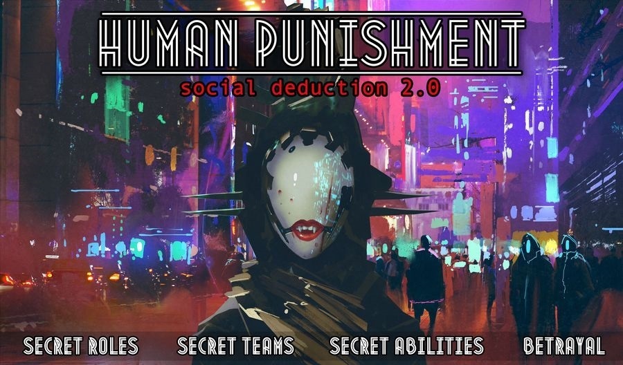 Human Punishment Social Deduction 2.0 (Bordspellen), Godot Games