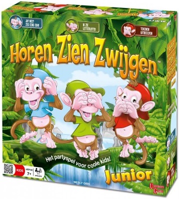 Horen Zien Zwijgen Junior (Bordspellen), University Games