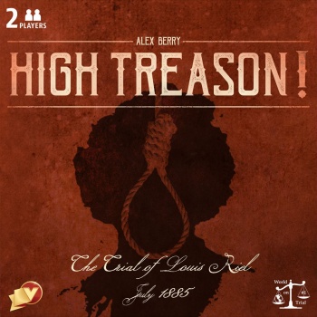 High Treason The Trial of Louis Riel July 1885 2nd Edition (Bordspellen), Victory Point Games