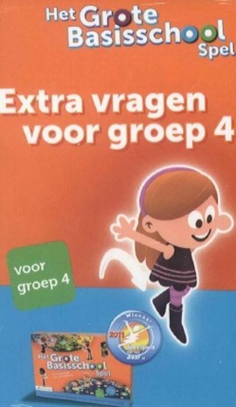 Het Grote Basisschoolspel Uitbreiding: Vragenset Groep 4 (Bordspellen), Noordhoff Uitgevers