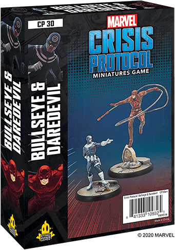 Marvel Crisis Protocol Uitbreiding: Bullseye And Daredevil (Bordspellen), Atomic Mass Games
