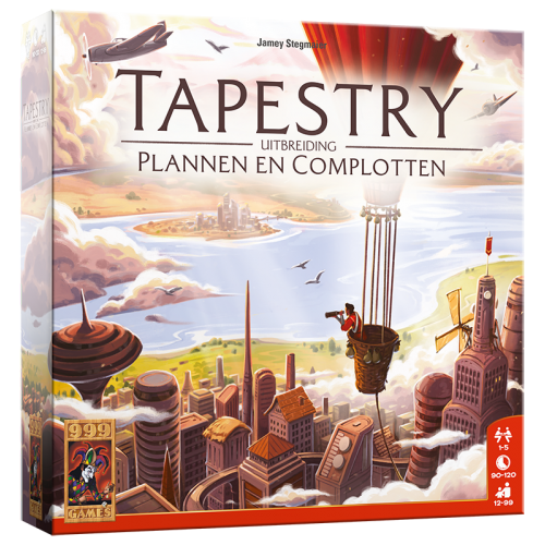 Tapestry Uitbreiding 1: Plannen en Complotten (Bordspellen), 999 Games