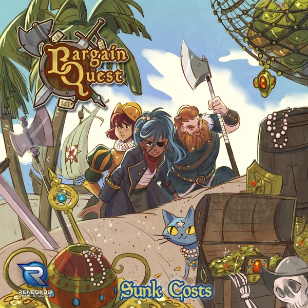 Bargain Quest Uitbreiding: Sunk Costs (Bordspellen), Renegade Game Studios