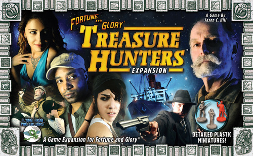 Fortune and Glory Uitbreiding: Treasure Hunters (Bordspellen), Flying Frog Productions