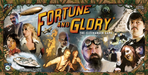 Fortune and Glory The Cliffhanger Game (Bordspellen), Flying Frog Productions