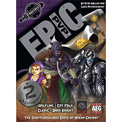 Epic PvP: Fantasy Uitbreiding: Halfling - Cat Folk - Cleric - Dark Knight (Bordspellen), Alderac Entertainment Group