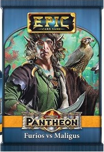 Epic: Card Game Mini-Uitbreiding: Pantheon: Furios vs Maligus (Bordspellen), White Wizard Games