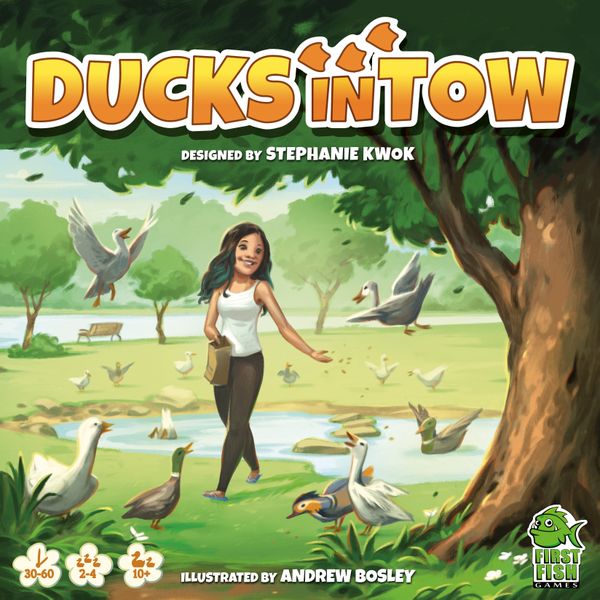 Ducks in Tow (Bordspellen), First Fish Games