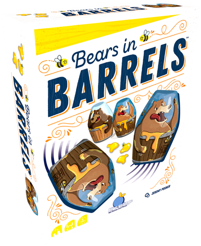 Bears in Barrels (NL) (Bordspellen), Blue Orange Gaming