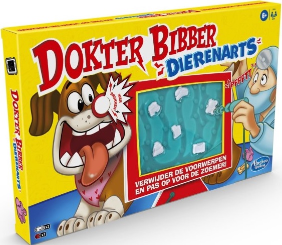 Dokter Bibber: Dierenarts (Bordspellen), Hasbro