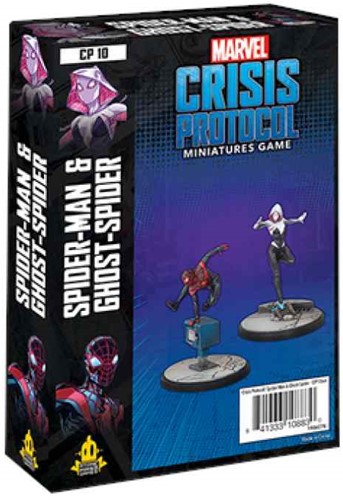 Marvel Crisis Protocol Uitbreiding: Ghostspider and Spiderman (Bordspellen), Atomic Mass Games