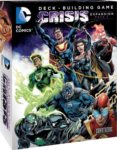 DC Comics Deck-Building Game Crisis Uitbreiding: Expansion Pack 3 (Bordspellen), Cryptozoic